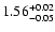 $\rm 1.56^{+0.02}_{-0.05}$