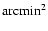 ${\rm arcmin}^2$