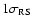 $ 1\sigma _{\rm RS}$