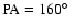 $\rm PA=160\hbox{$^\circ$ }$