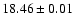 $18.46\pm0.01$