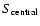 $S_{\rm central}$