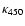$\kappa_{450}$