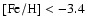 ${\rm
[Fe/H]<-3.4}$
