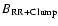 $B_{\rm RR+Clump}$