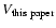 $V_{\rm this~paper}$