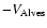 $- V_{\rm Alves}$