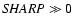 ${\it SHARP} \gg 0$