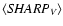 $\langle {\it SHARP}_V\rangle $