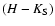 $(H-K_{\rm S})$