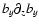 $b_y \partial_z b_y$
