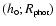 $(h_{\circ};R_{\mbox{\rm {\tiny {phot}}}})$