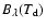 $B_\lambda(T_{\rm d})$