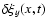 $\delta\xi_y(x,t)$