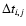 $\Delta t_{i,j}$