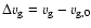$\Delta v_{\mbox{\scriptsize g}} = v_{\mbox{\scriptsize g}} - v_{\mbox{\scriptsize g,0}}$