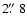 $2\hbox{$.\!\!^{\prime\prime}$ }8$