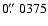 $0\hbox{$.\!\!^{\prime\prime}$ }0375$