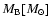 $M_{\rm B} [M_{\odot}]$