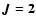 ${\vec J}\bf =2$