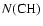 $N({\rm CH})$