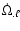 $\dot\Omega_{.\ell}$