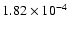 $1.82\times 10^{-4}$