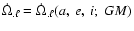 $\dot\Omega_{.{\ell}}=\dot\Omega_{.{\ell}}(a,\
e,\ i;\ GM)$
