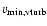 $v_{\rm min,vturb}$