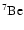 $^7\rm {Be}$