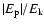 $\vert E_{\rm p}\vert/E_{\rm k}$