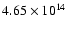 $4.65\times 10^{14}$