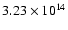 $3.23\times 10^{14}$