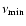 $\nu_{{\rm min}}$