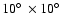 $10\hbox {$^\circ $ }\times 10\hbox {$^\circ $ }$