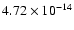 $4.72\times10^{-14}$