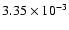 $3.35\times10^{-3}$