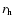 $r_{\rm h}$