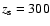 $z_{\rm s}=300$