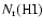 $N_{\rm r}\rm (HI)$