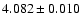 $4.082\pm0.010$