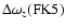 $\Delta\omega_z(\rm FK5)$