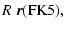 $\displaystyle R \; \vec{r}({\rm FK5}) ,$
