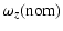 $\displaystyle \omega_z(\rm nom)$