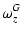 $\displaystyle \omega_z^G$
