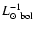 $L^{-1}_{\odot~{{\rm bol}}}$