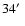 $34\hbox{$^\prime$ }$