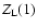 $Z_{\rm L}(1)$