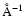 $\AA^{-1}$