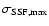 $\sigma_{\rm SSF,max}$